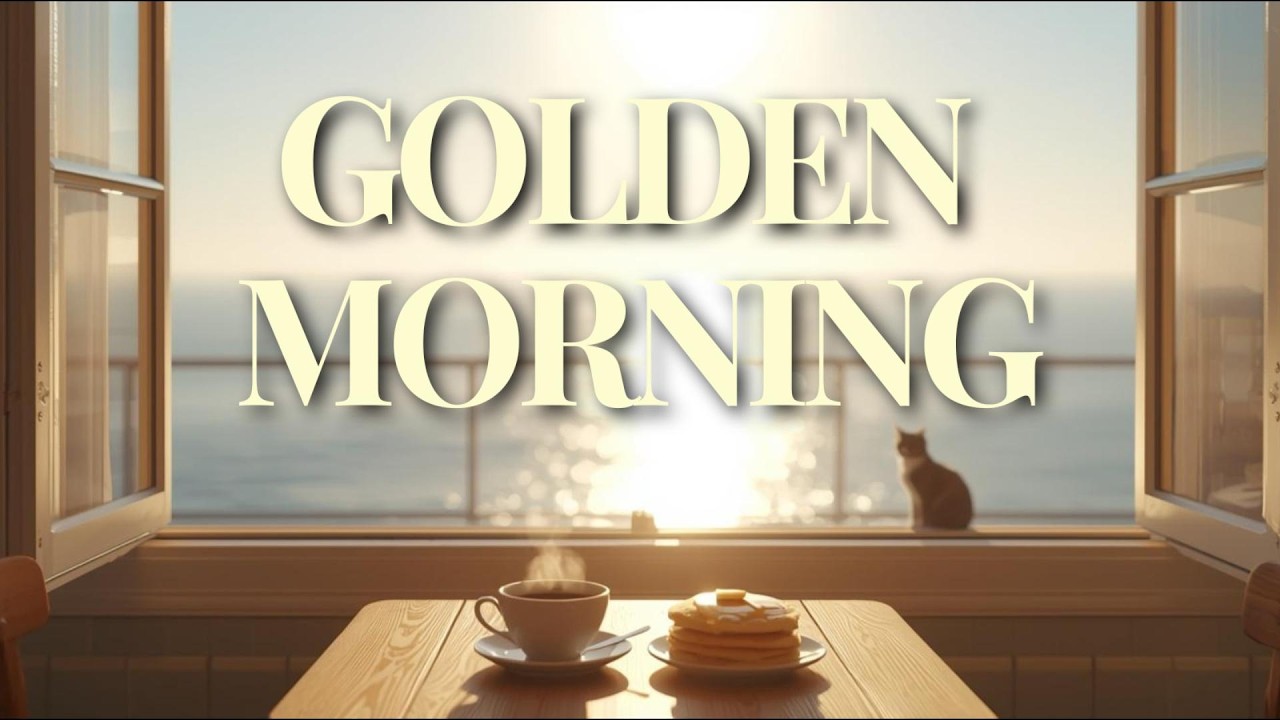 Golden Morning Cafe Jazz ☕ Relaxing Coffee Music for Work & Study