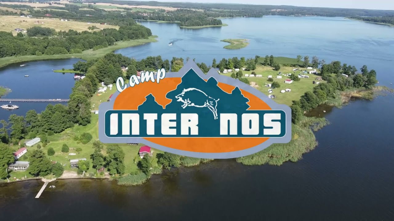 Kemping na wyspie! Inter Nos na jeziorze Lubie w województwie zachodniopomorskim.