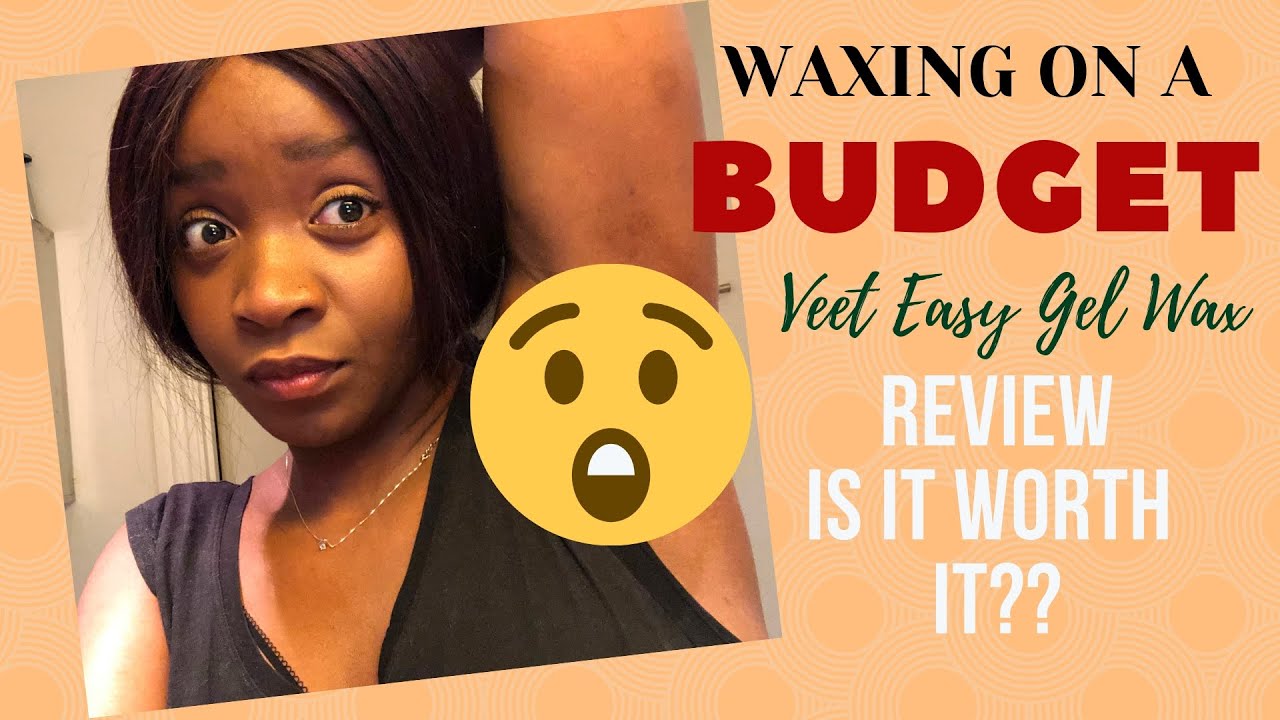 VEET EASY GEL WAX STRIPS REVIEW. WAXING ON A BUDGET