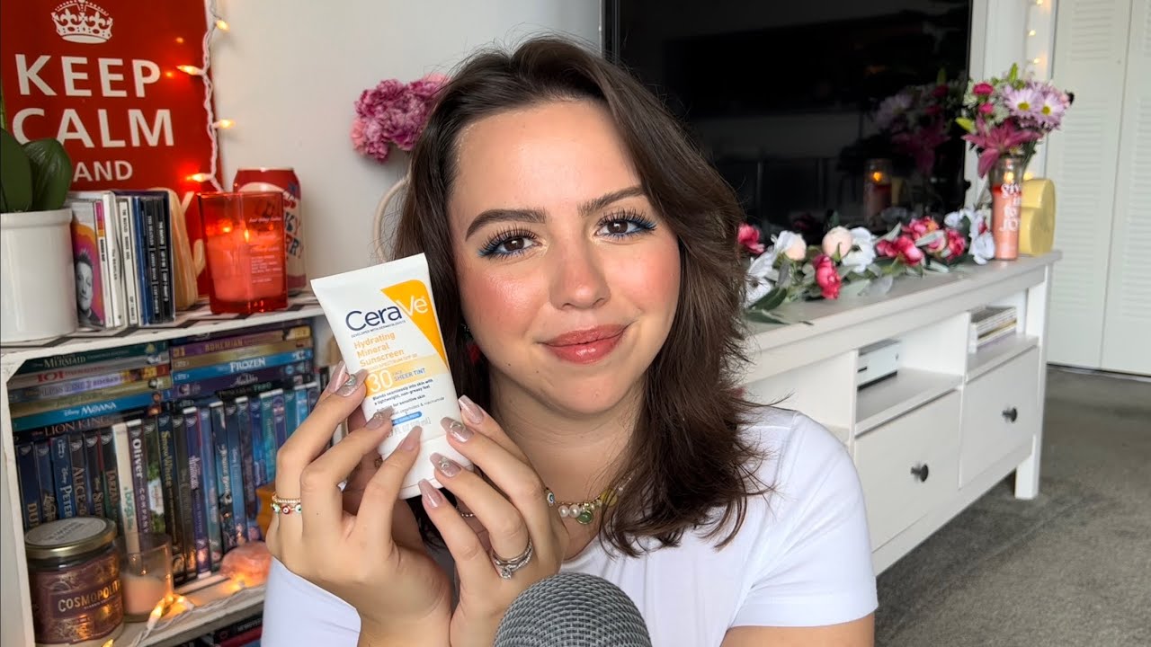 ASMR June Favorites ☁️✨  | Skincare, Snacks, Accessories | Tapping, Scratching, and Tracing 💛