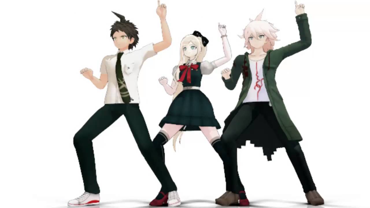 【MMD 】Danganronpa :Hajime Hinata,Komaeda Nagito,Sonia Nevermind |Little Apple