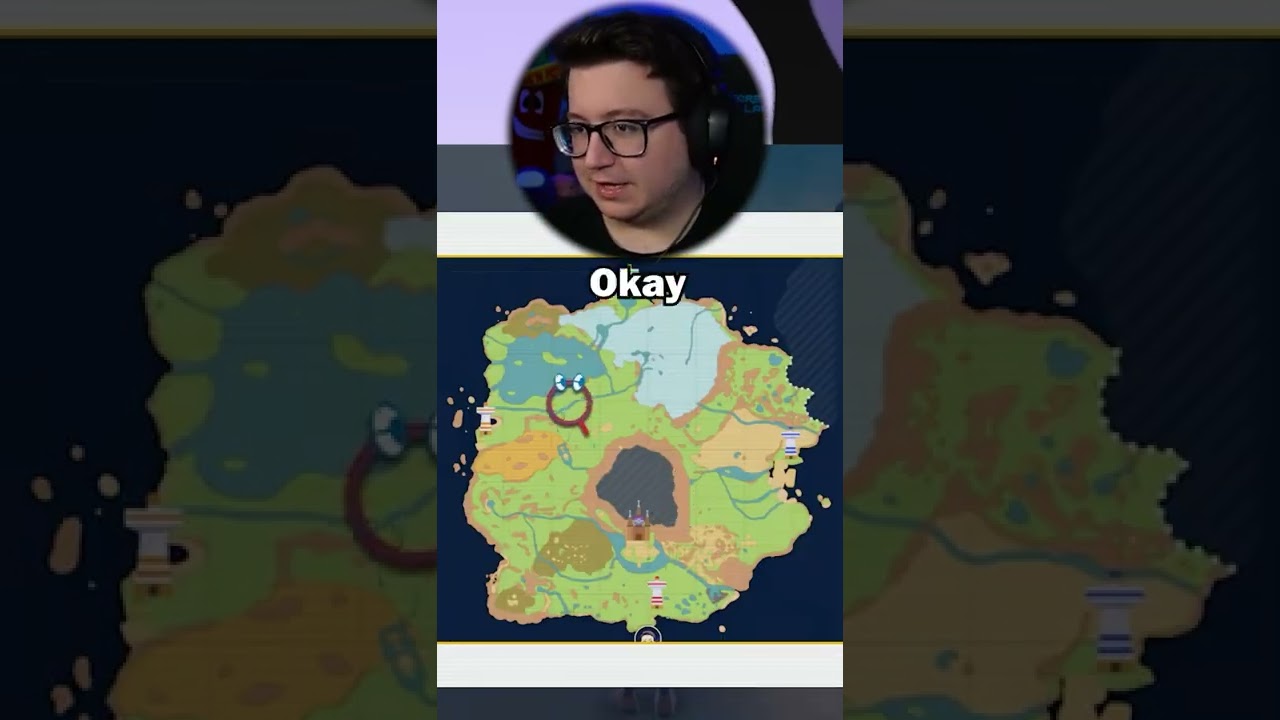 Pokemon Scarlet and Violet has Fortnite's map