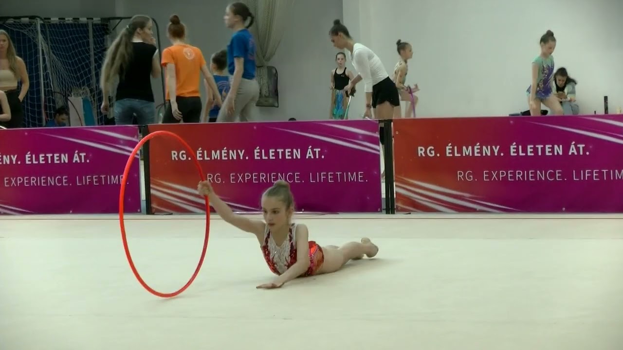Németh Berta karika gyakorlat 1. hely (RG Budapest-bajnokság 2022.)