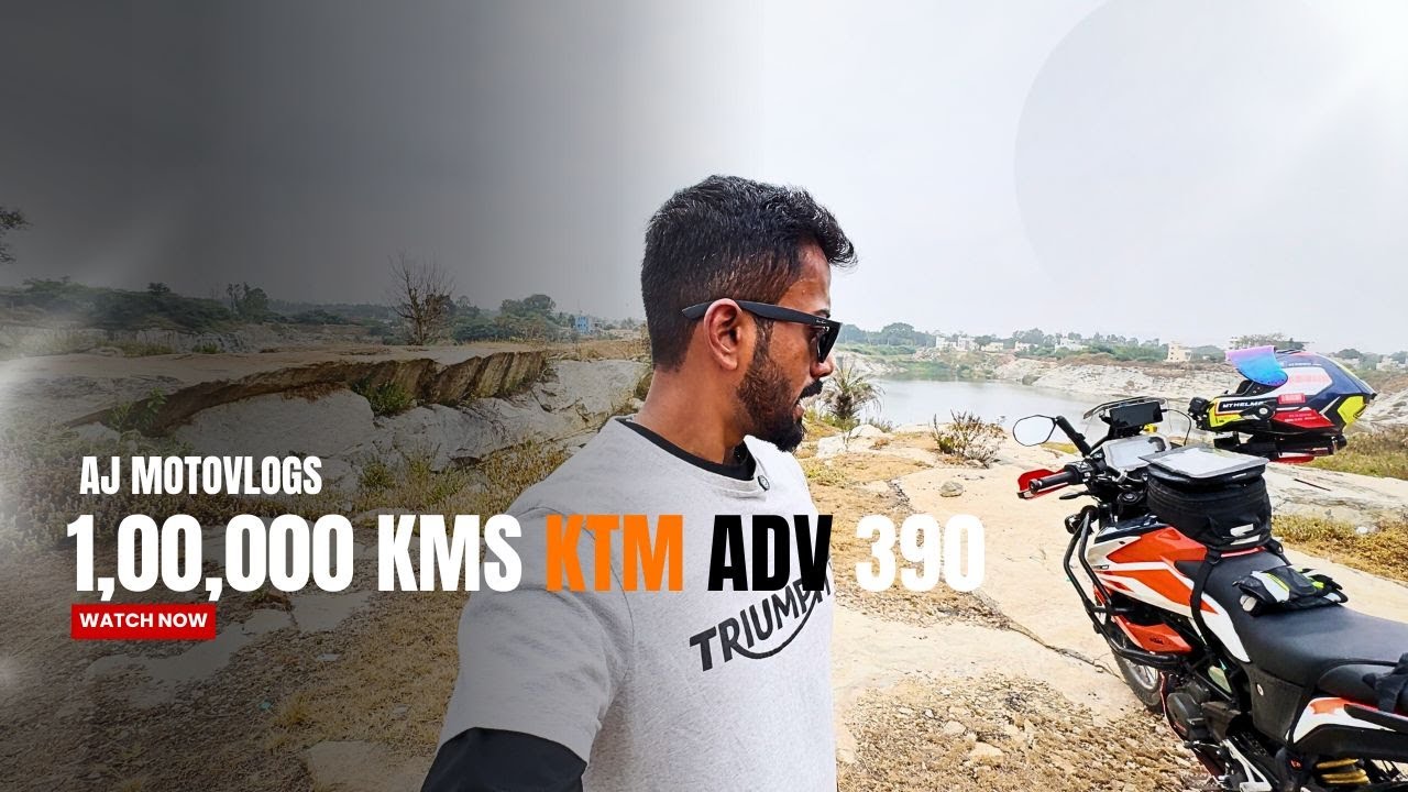 1,00,000 kms on a KTM Adventure 390 | Detailed ownership experience