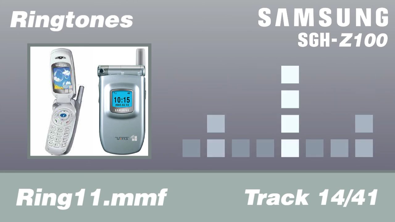All SGH-Z100 Ringtones (HQ, Section 1)