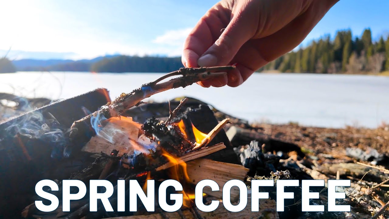 Forest, Fire, & Ice: Cowboy Coffee, a Norwegian spring tradition.