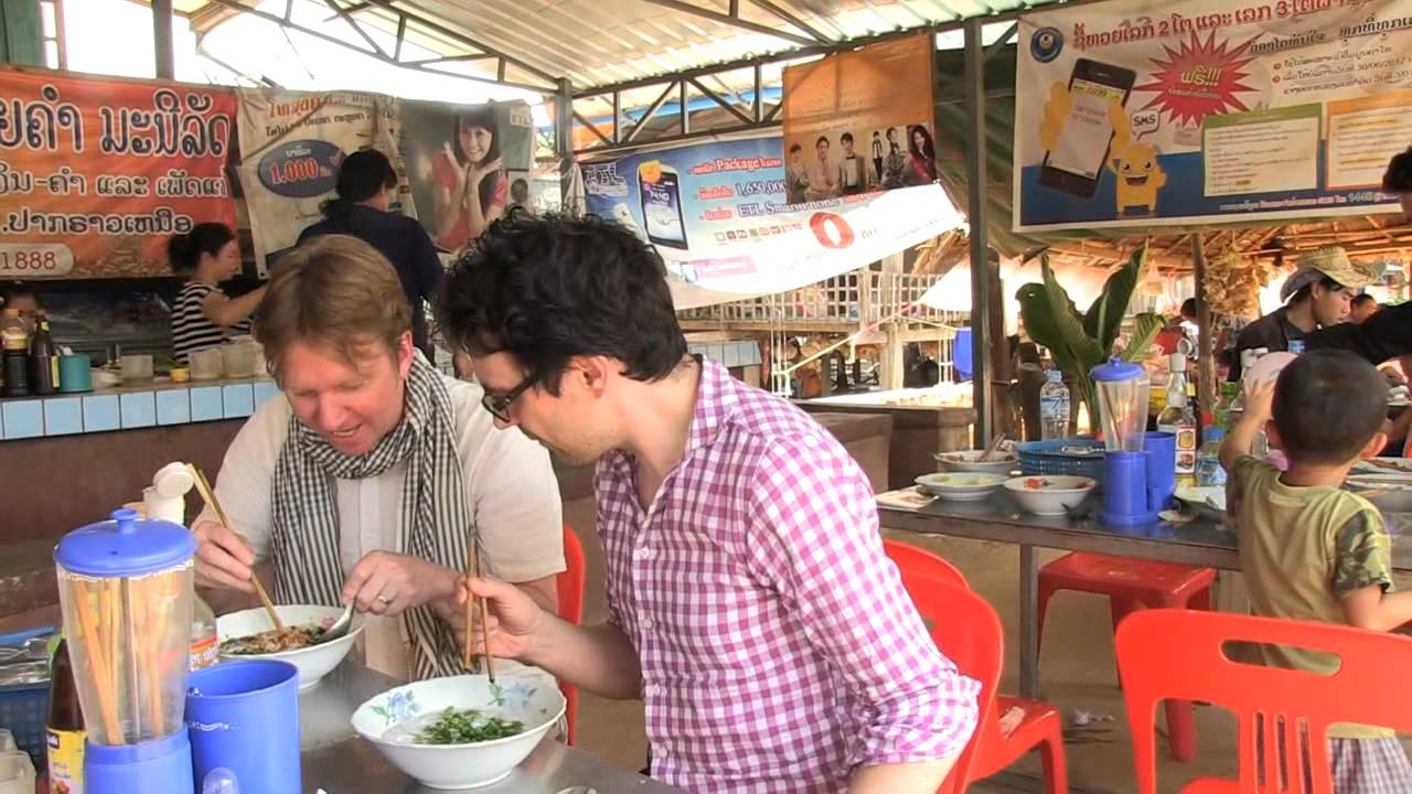 Street Surfing for Noodles in Northern Laos