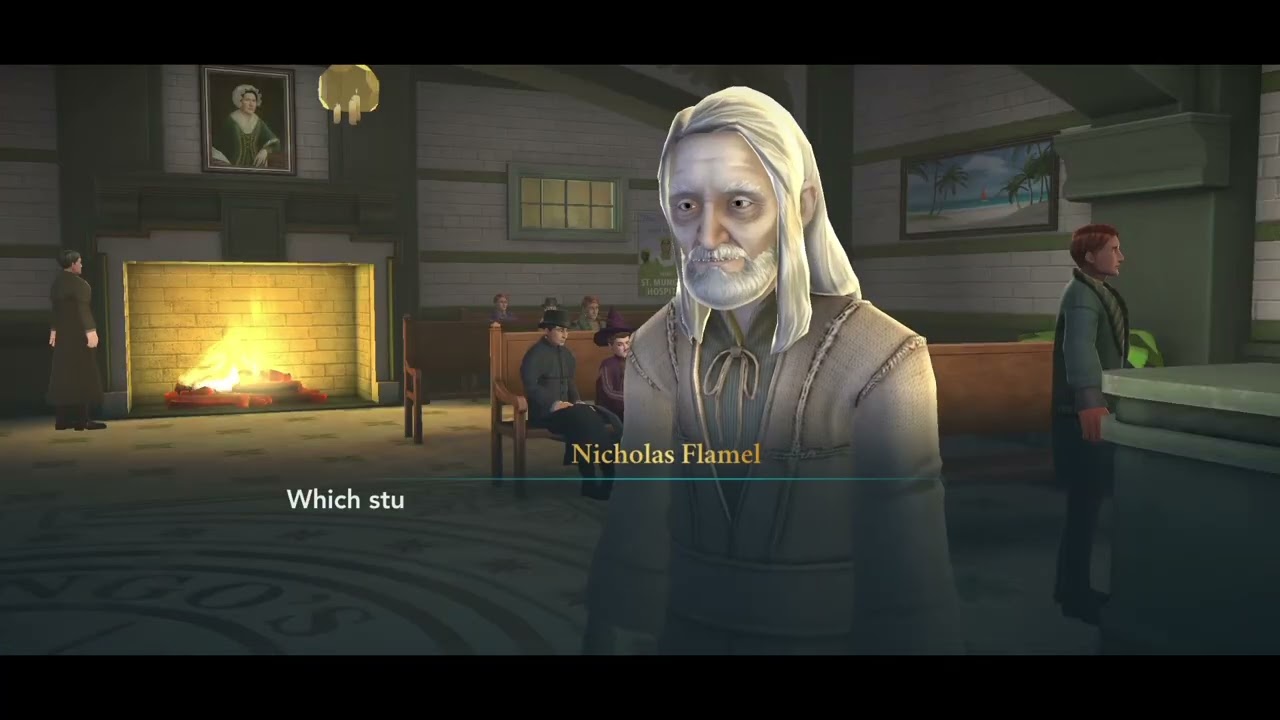 The Alchemist Side Quest -Hogwarts Mystery 