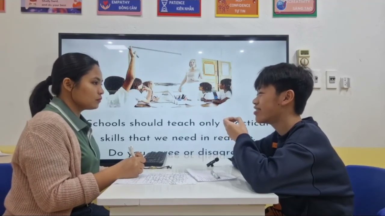MINH QUAN SPEAKING TEST T1 GALAX 1B