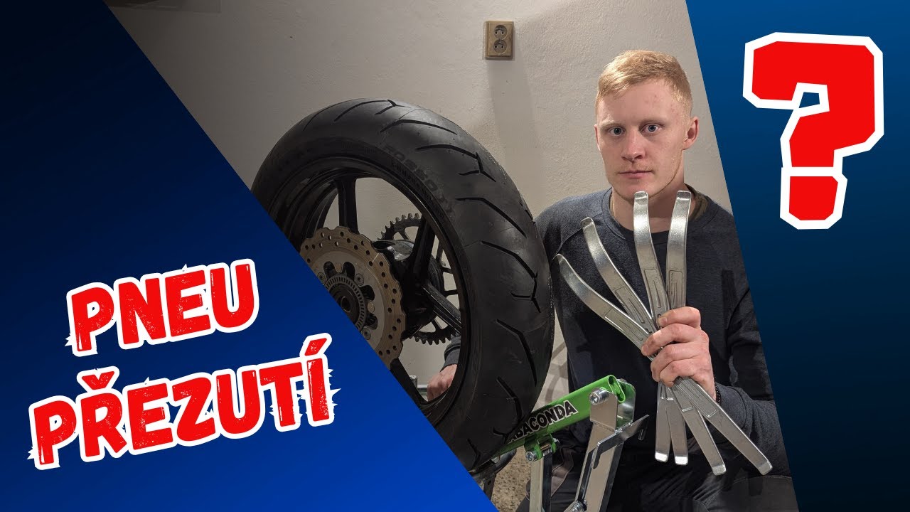 #5 🔧❓ Jak přezout gumu na silniční motorce