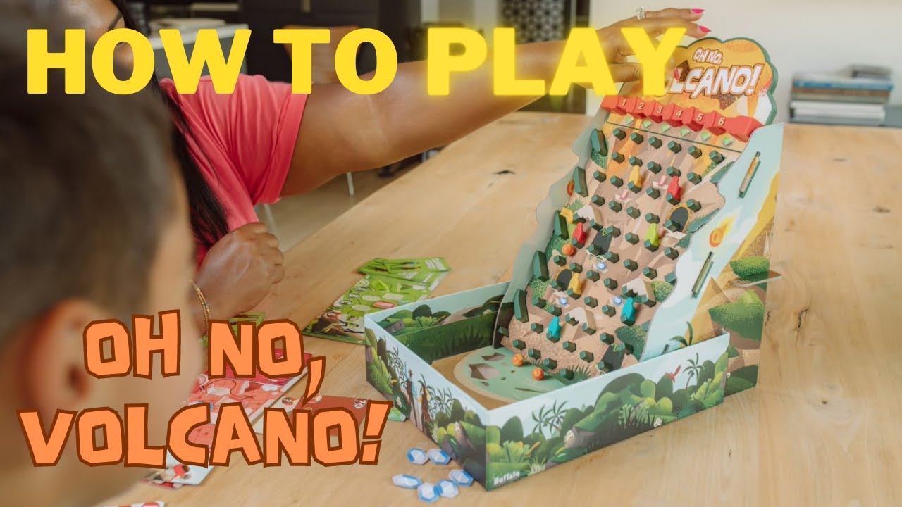 How to Play- Oh No, Volcano by Buffalo Games