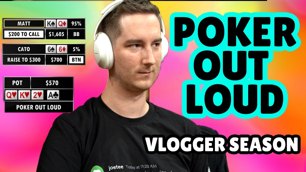 Poker Beast's BLUFF Leaves Matt Vaughan speechless | Poker Out Loud Vloggers Season 2 Ep 2