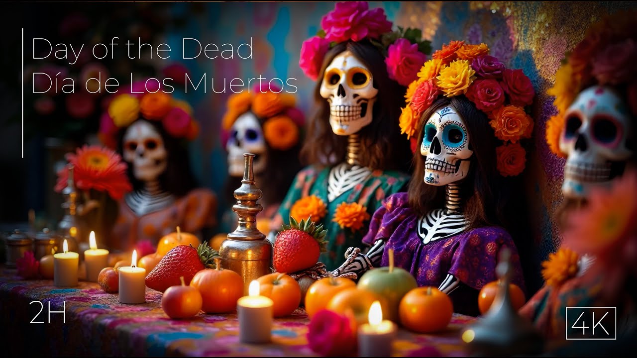 2H Día de los Muertos: Altares y Ofrendas 🌸 Música Tranquila para Honrar a los Ancestros - ASMR