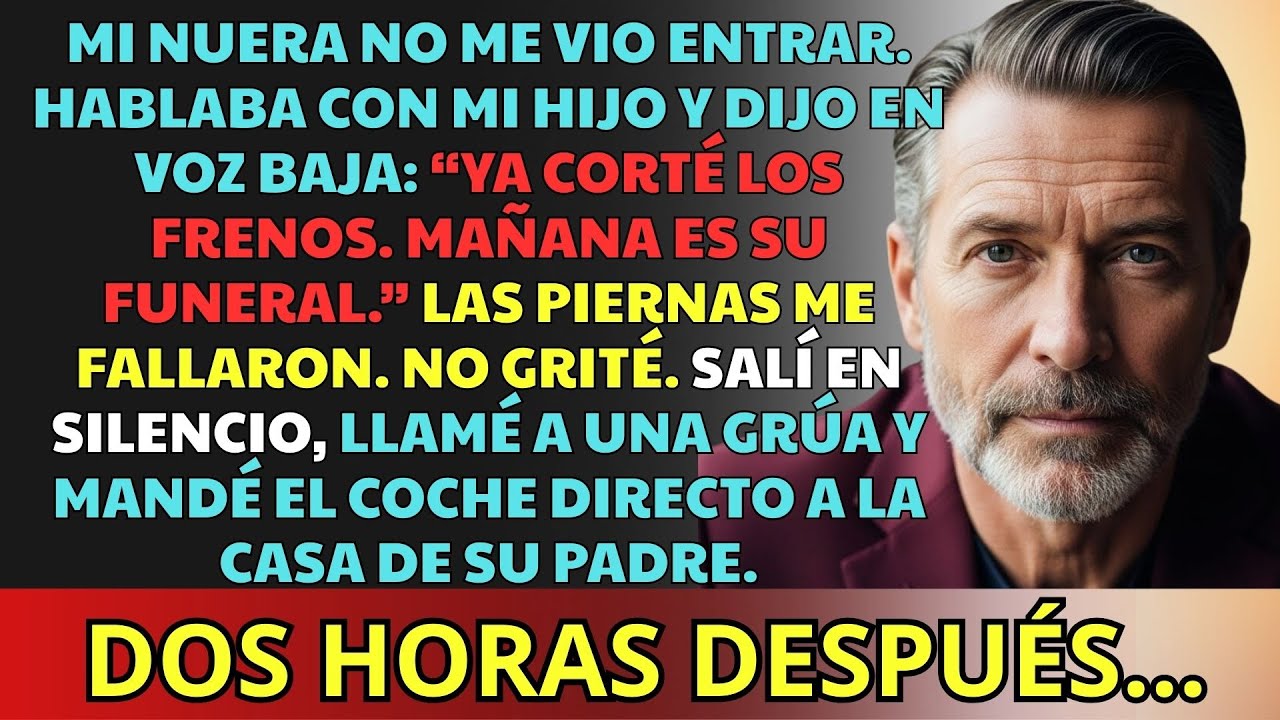 Mi nuera dijo que cortó el freno. No la enfrenté, llamé a una grúa… 2 horas después...