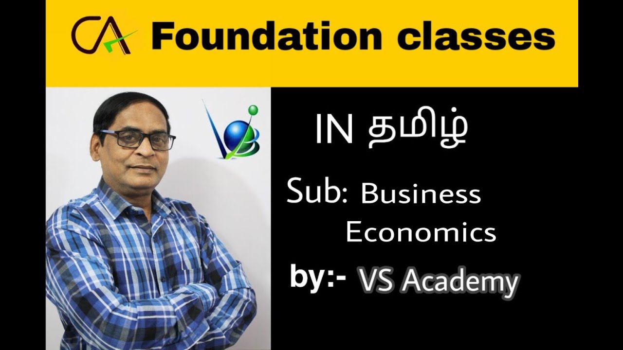 #1 BUSINESS CYCLE | BUSINESS ECONOMICS | CA FOUNDATION | CMA FOUNDATION | VS ACADEMY | VELLORE |