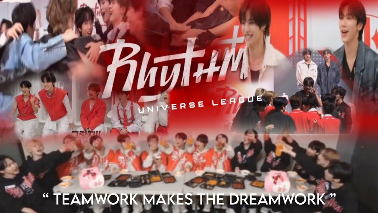 TEAM RHYTHM TEAMWORK #universeleague  #jlgaspar #WayV #TEN #yangyang #kpop