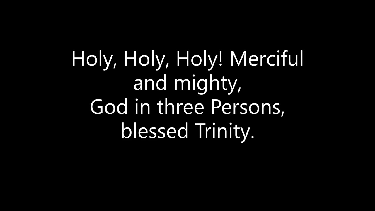 Holy, Holy, Holy (Nicaea) - Tenor