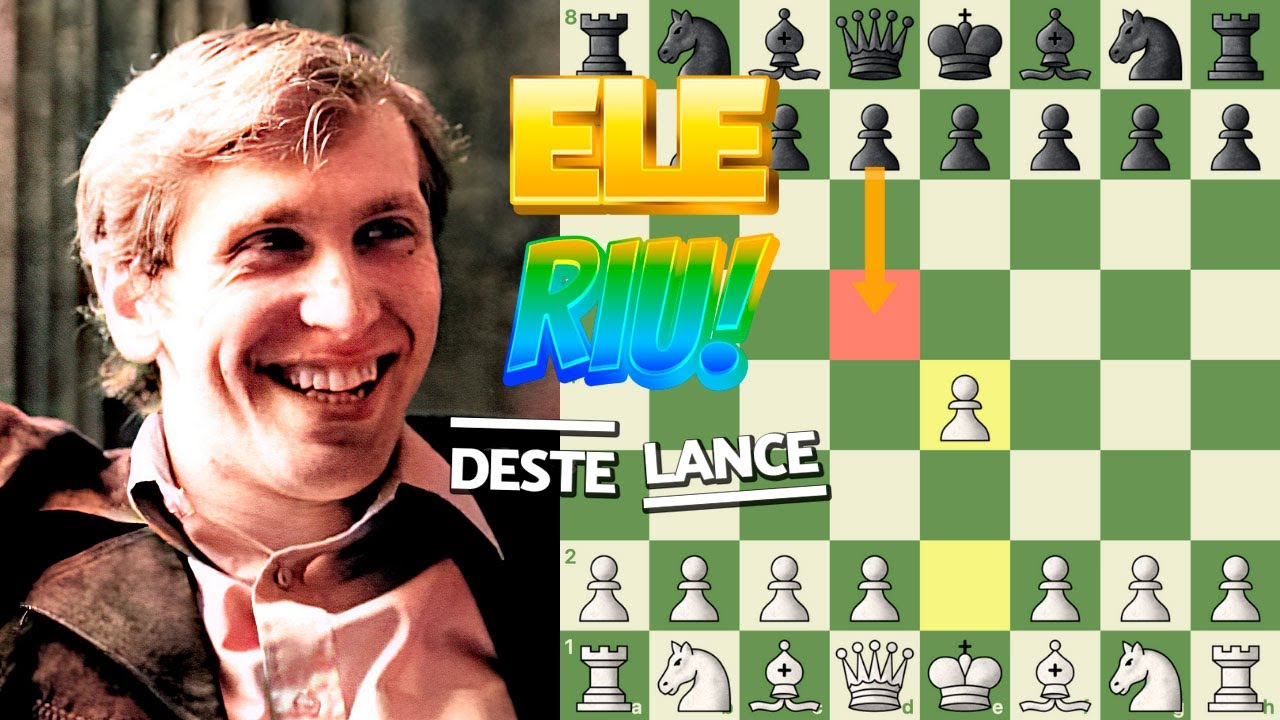 Bobby riu da primeira jogada do advers&aacute;rio | Fischer vs Addison, Palma de Mallorca Interzonal (1970)