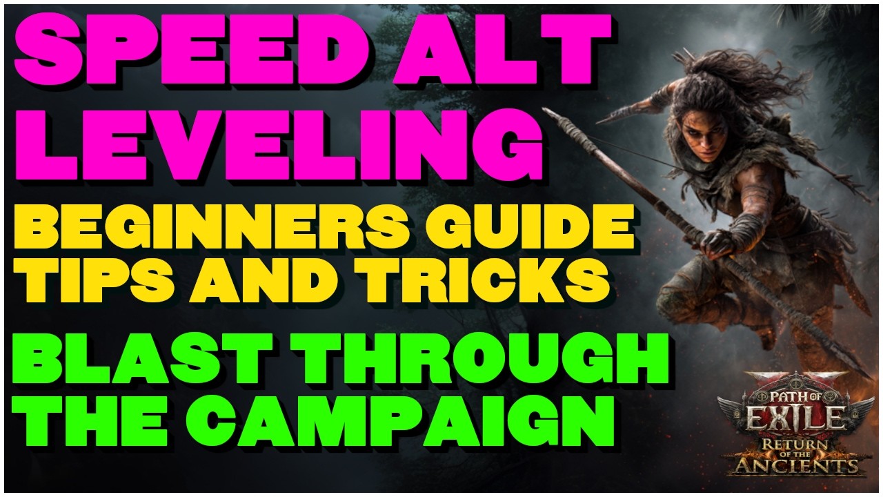 [POE 0.5] Fastest Leveling Method in PoE2 &mdash; Smooth, Easy, Works on Every Character!