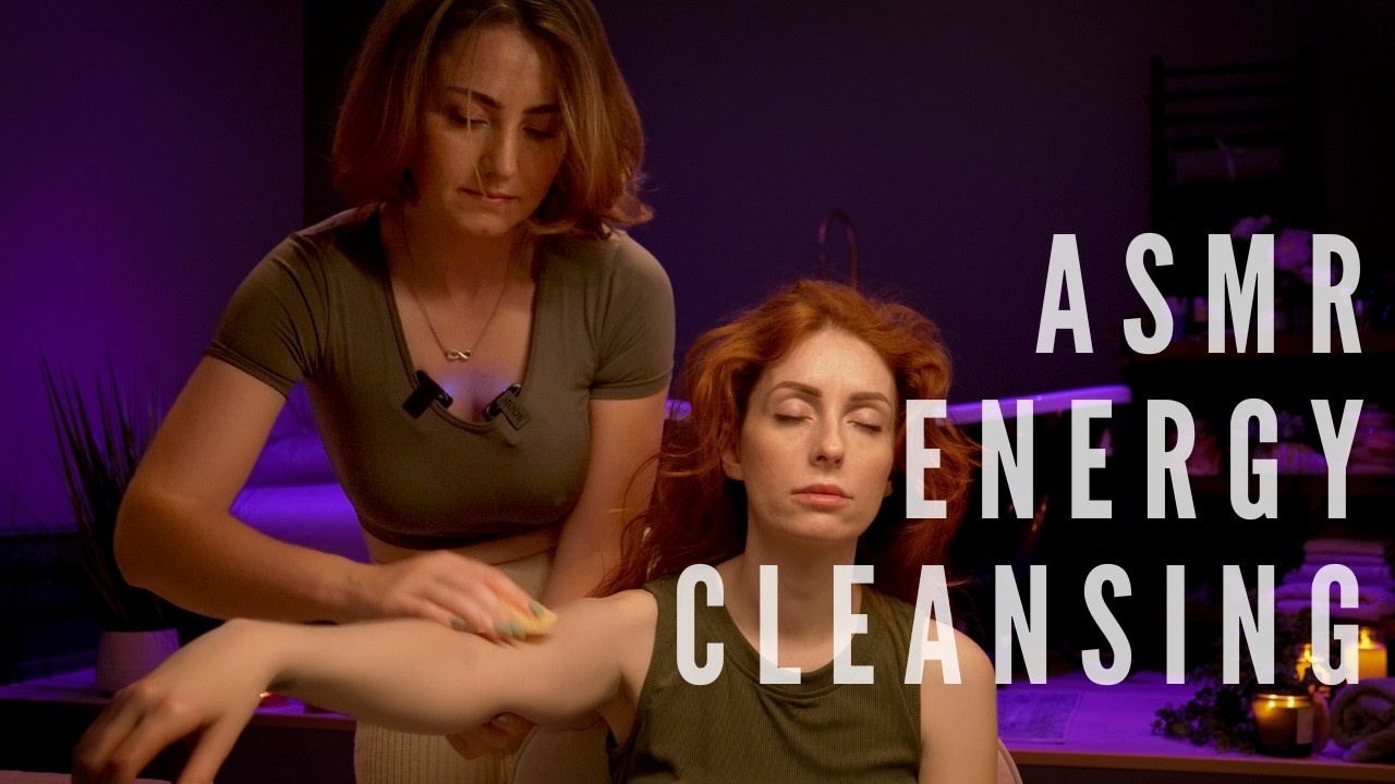 #asmr Massage & Limpia (energy cleansing) in the style of @EcuadorLive ft. @littlemecarmie