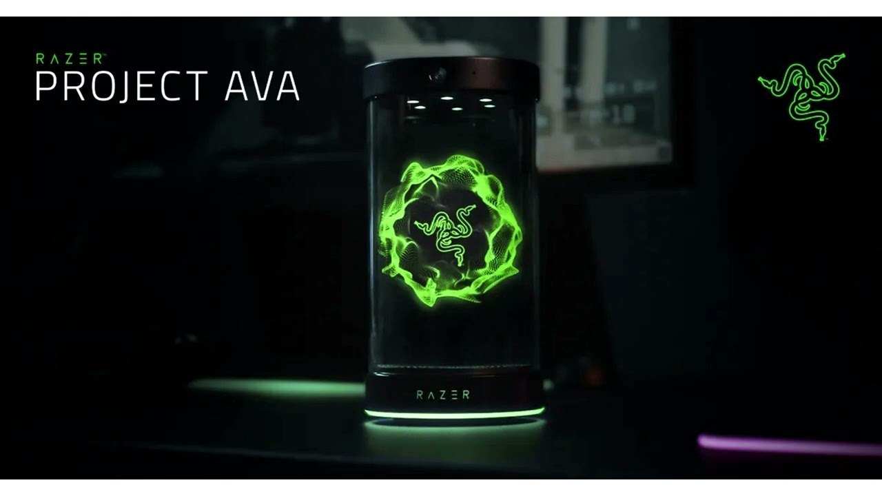 На выставке CES 2026 Razer Project Ava представит полностью интегрированного настольного компаньо...