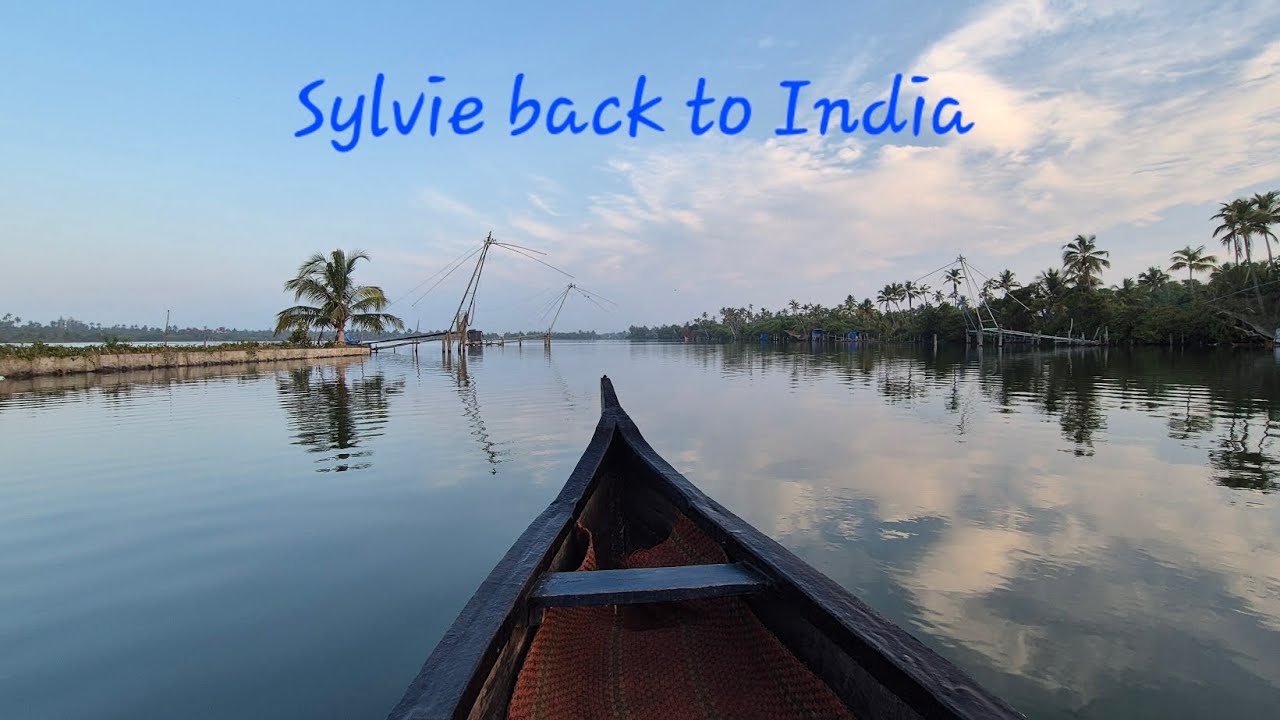Sylvie 's back to India 20 years after 