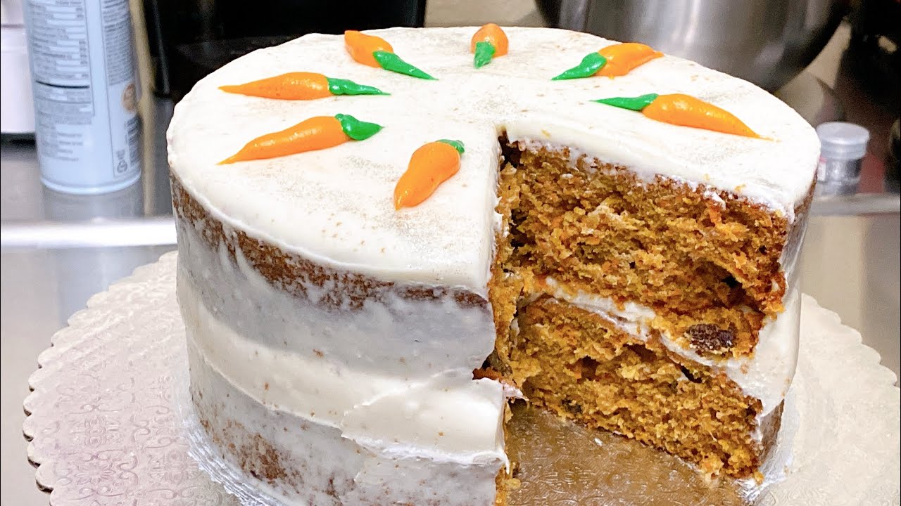 Pastel de zanahoria 🥕 receta 💯casera
