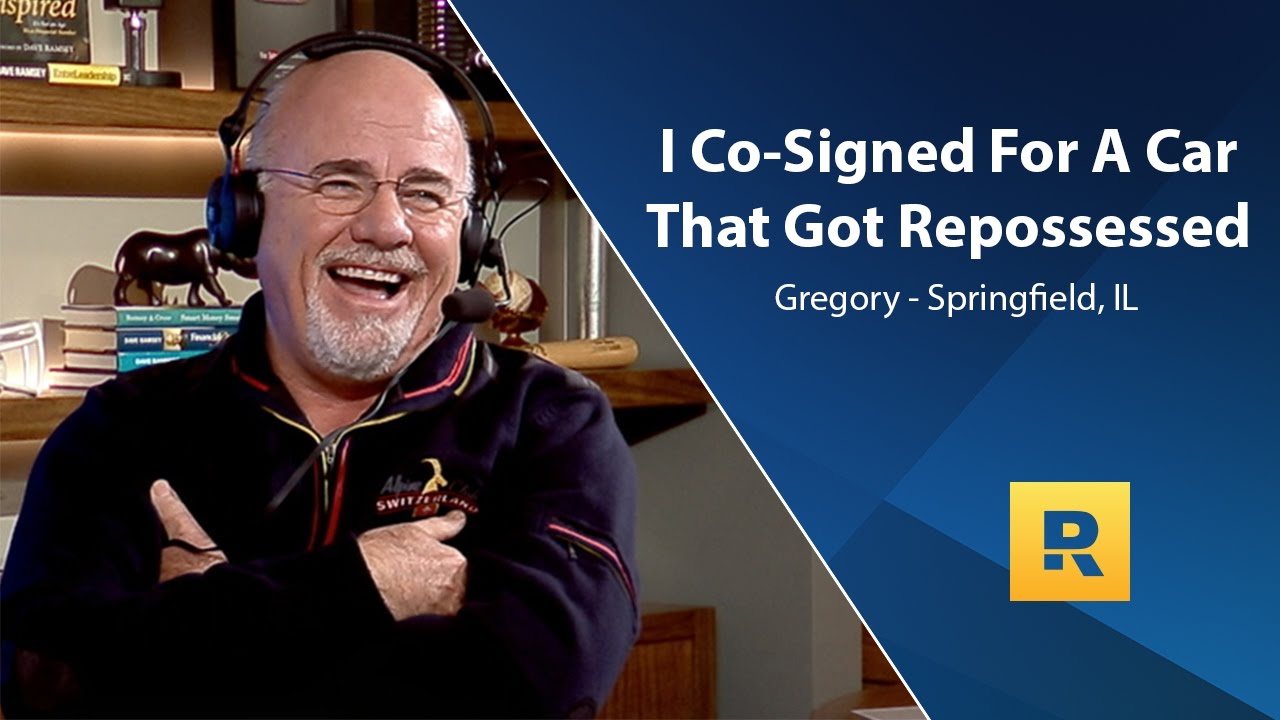I Co-Signed For A Car That Got Repossessed!