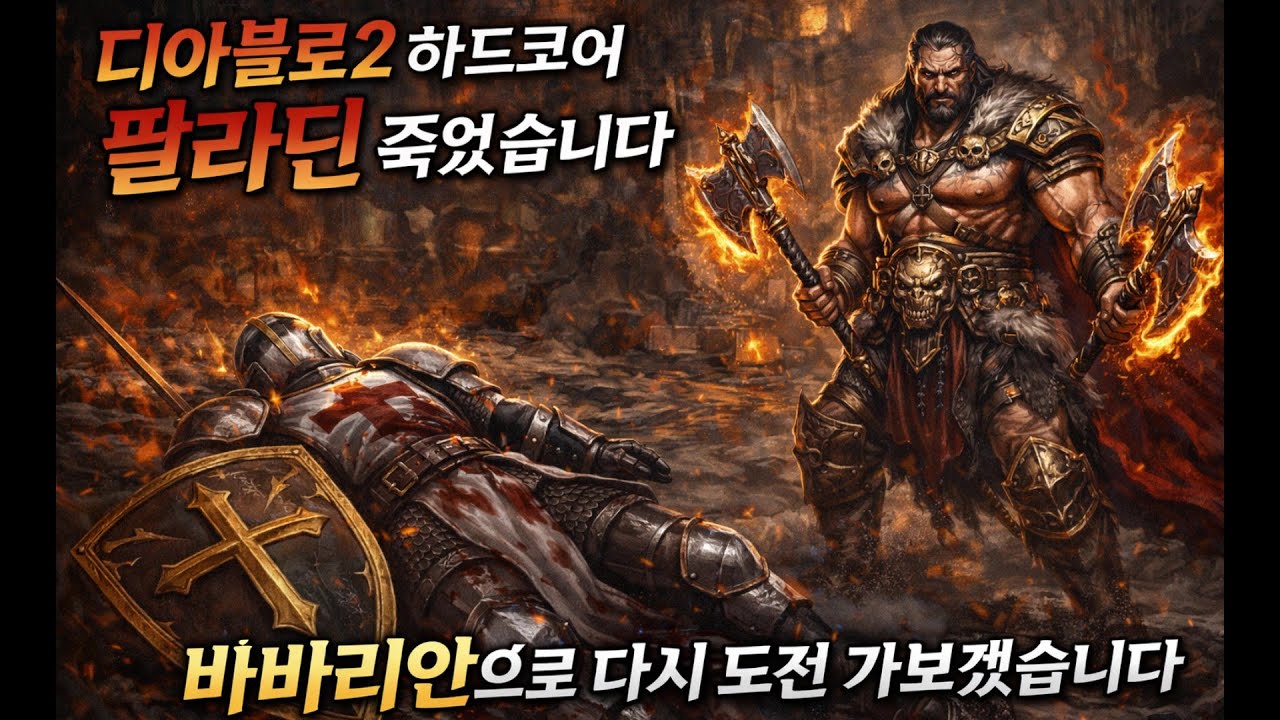 [디아2 하코] 맨땅 바바리안으로 다시 시작해보겠습니다 상황에 맞게 대처해서 가보자구요~(26.02.06)