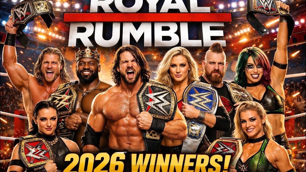 Royal rumble 2026 participants (men and women)