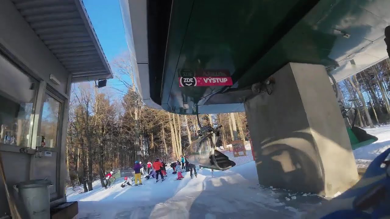 Horský Resort Buková Hora - Červená Voda 2025 - Sjezdovka Mlýnice [4K]