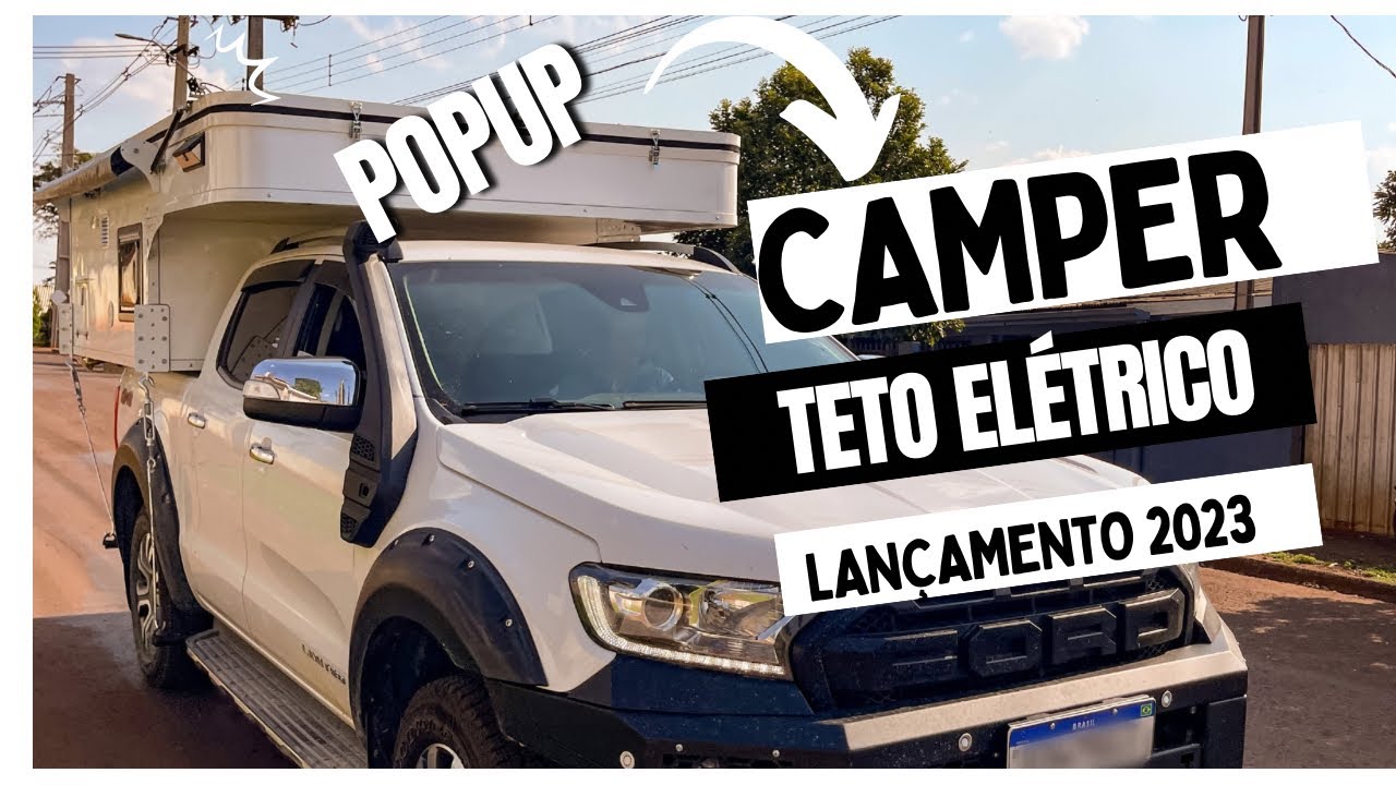 CAMPER POPUP COM TETO SEMI ELÉTRICO ! Novidade THAC 2023