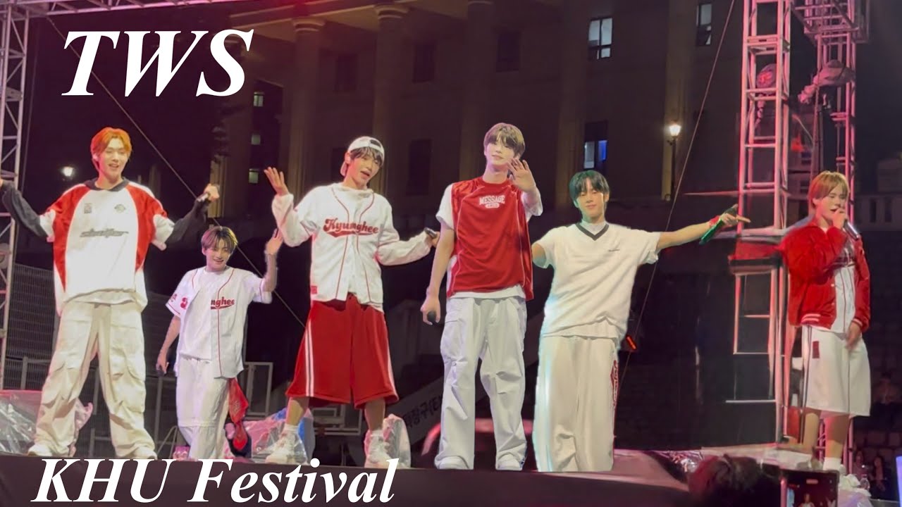 투어스(TWS) 경희대 축제 250516 | Kyung Hee University Festival | Full ver. 1080p