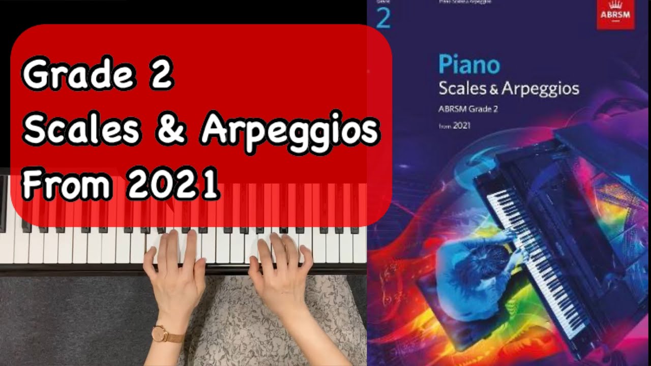ABRSM 2020-2021 Grade 2 Scales and Arpeggios | New Syllabus | Tutorial