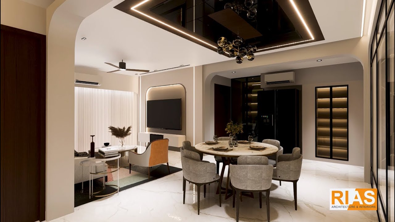 Inside a Luxury 3BHK in Vaisakhi Skypark Vizag | Interior Tour by RIAS Architects