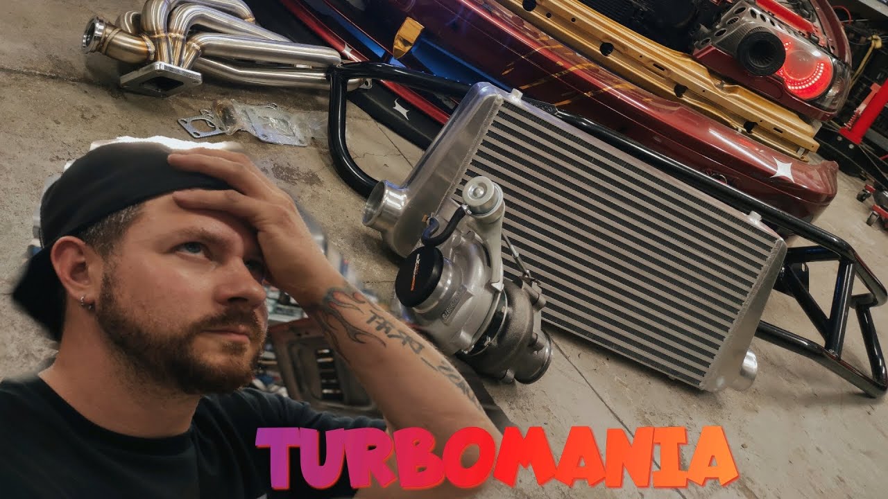 Jdu oturbit vlčáka / M54 turbo T04e / co všechno jsem musel koupit??