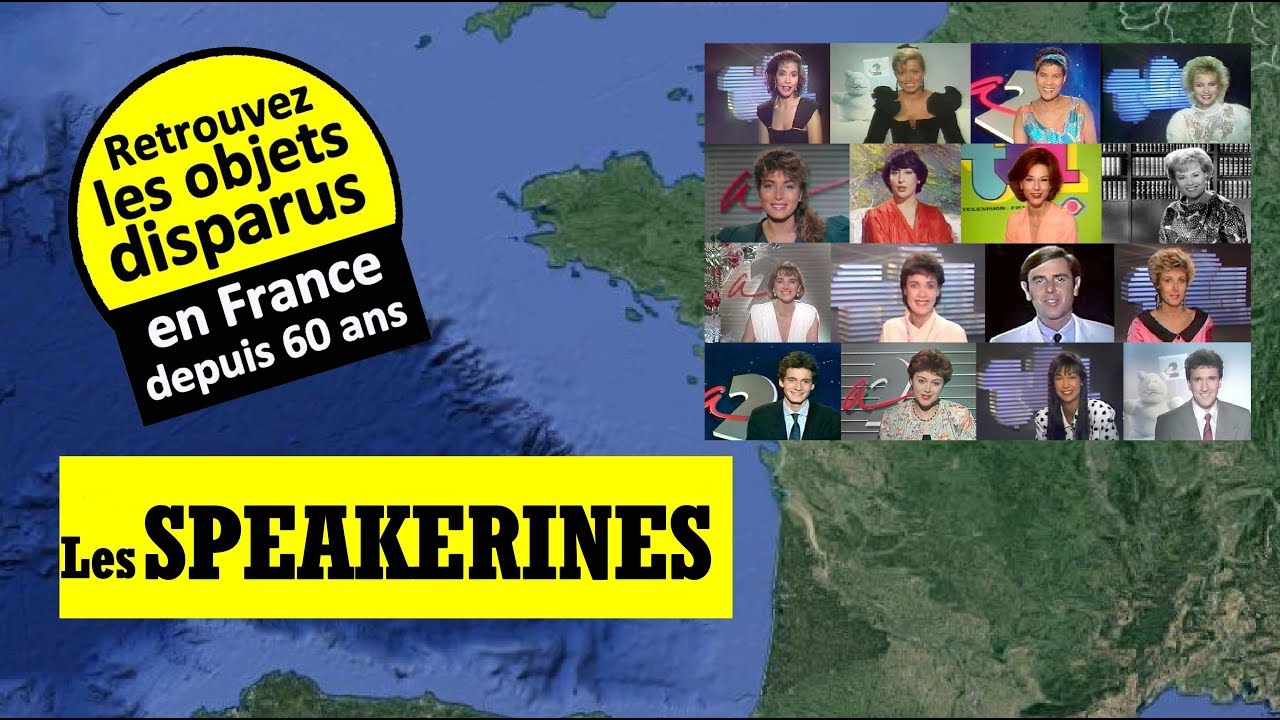 LES SPEAKERINES DISPARUES EN 1993 LES OBJETS DISPARUS EN FRANCE DEPUIS 60 ANS N&deg; 46