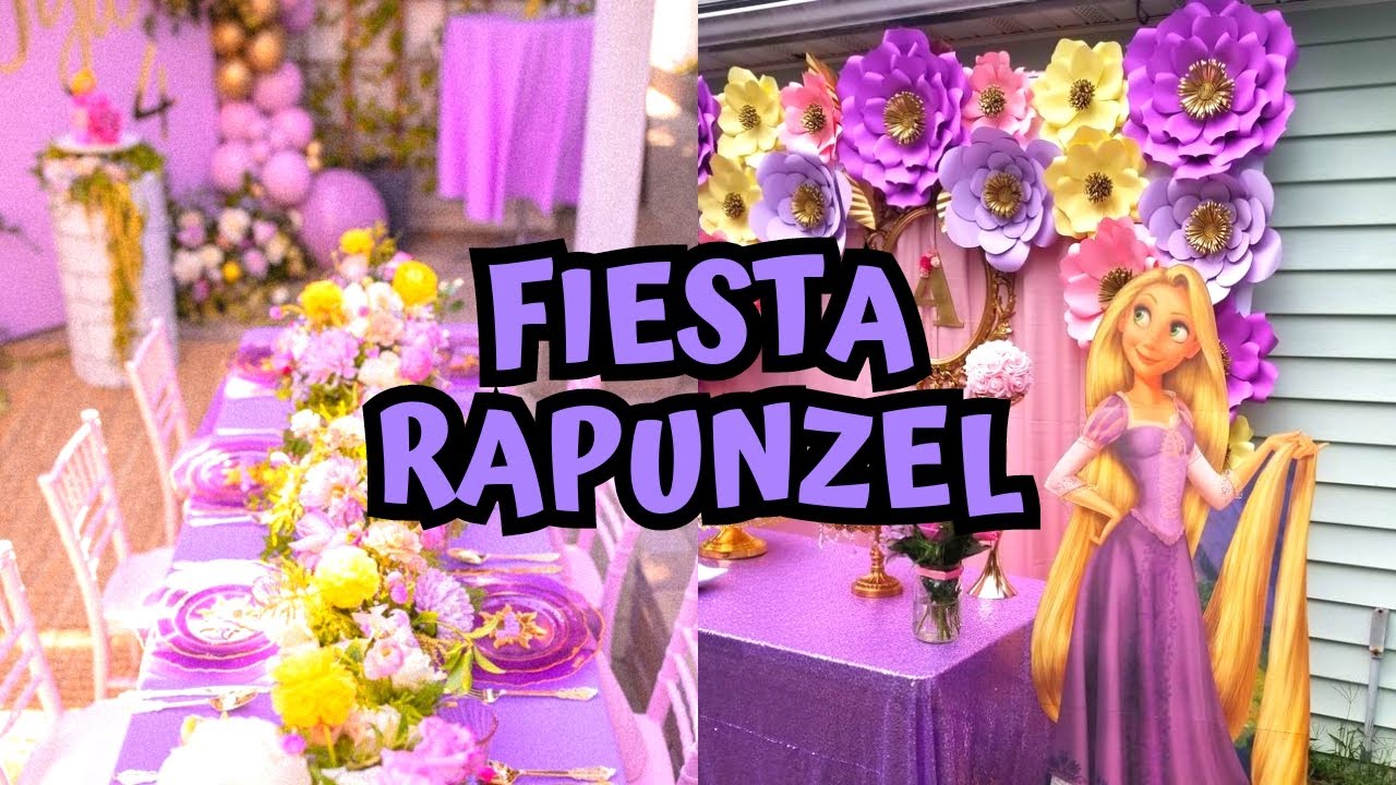 +70 IDEAS SORPRENDENTES PARA DECORAR FIESTA DE RAPUNZEL  | FIESTA TEMÁTICA | CUMPLEAÑOS