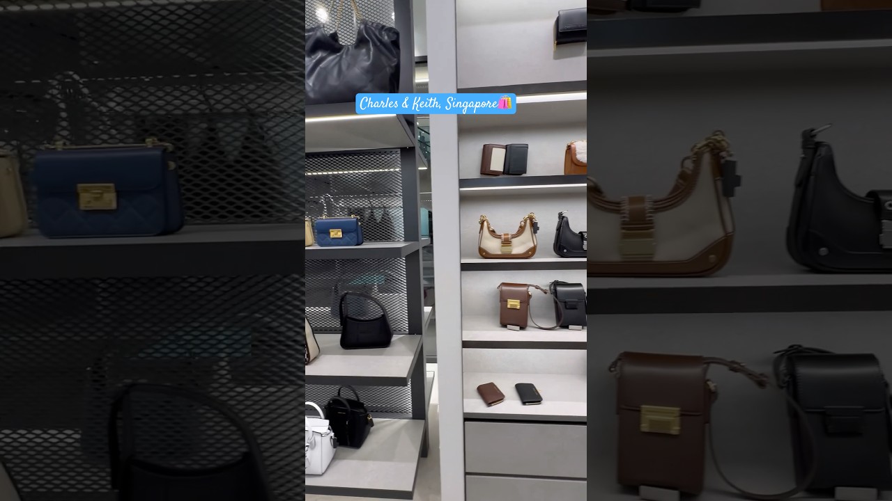 Charles & Keith store in Singapore: A must visit for all shopping lovers🛍️#shorts #travel #shop