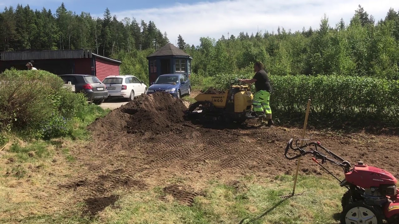 Yanmar och dumper-Erik