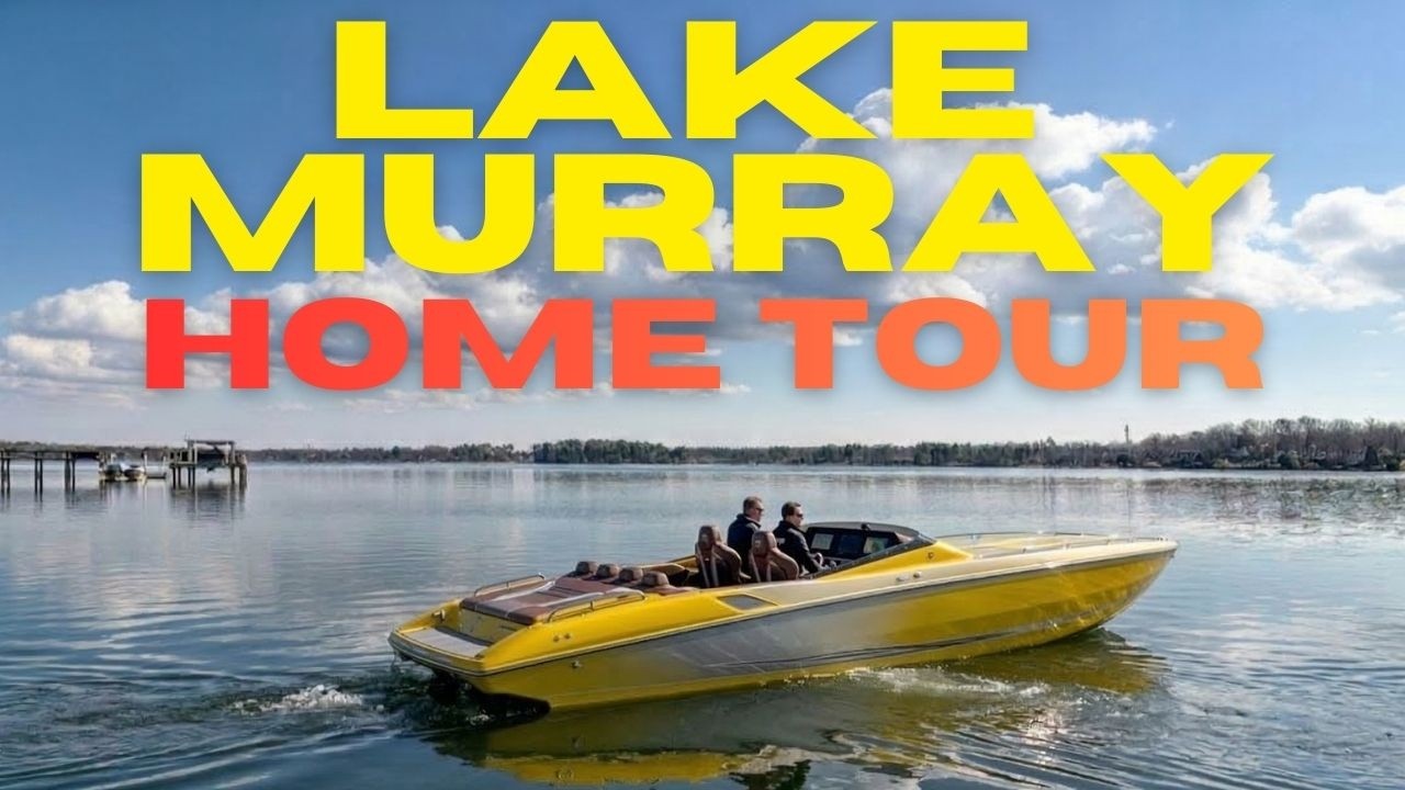 Lake Murray Home Tour $1,795,000 in Lexington, South Carolina