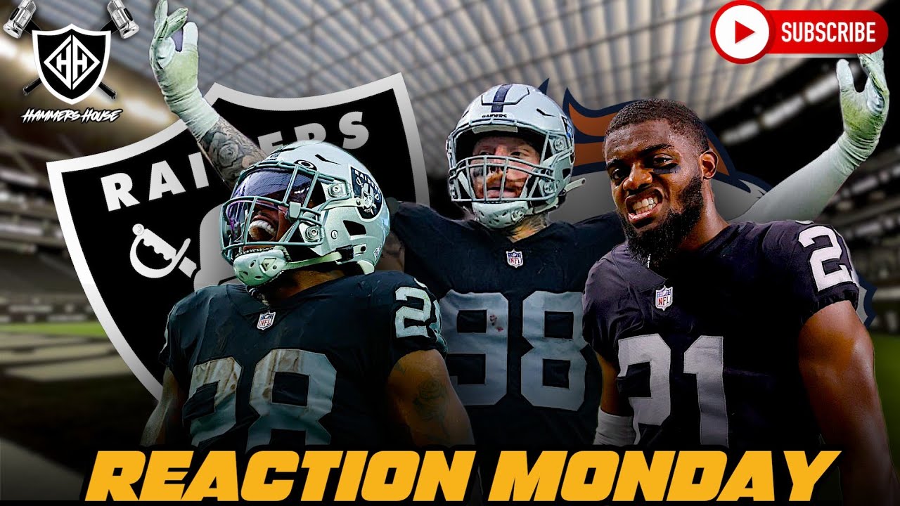 WATCH: Hammer's House Raiders Reaction Monday | 10.03.22
