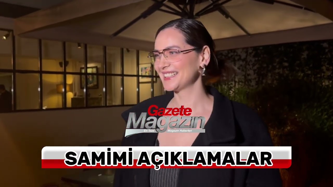 Gülsim Ali’den Samimi Açıklamalar.. Muhabirlerin Sorularını Yanıtladı!