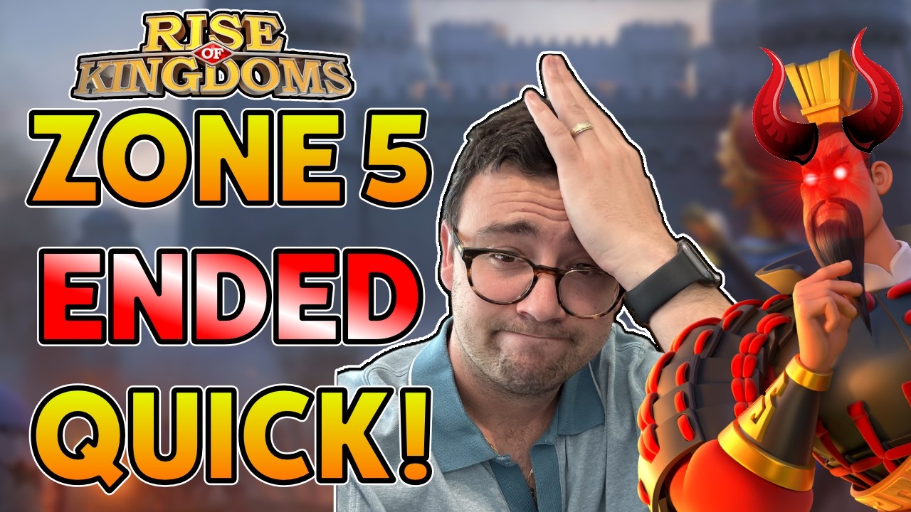 Zone 5 is DONE -  Did We Win!? | Rise of Kingdoms