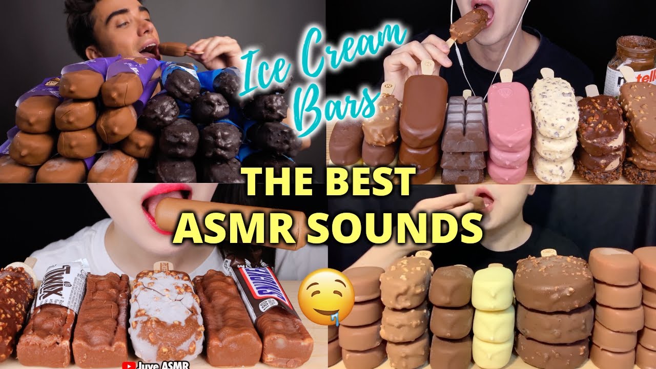 Ice Cream Bar Overload | ASMR Mukbang Compilation | ASMR Eating