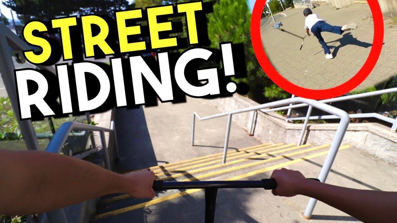 FINDING INSANE SCOOTER STREET SPOTS!