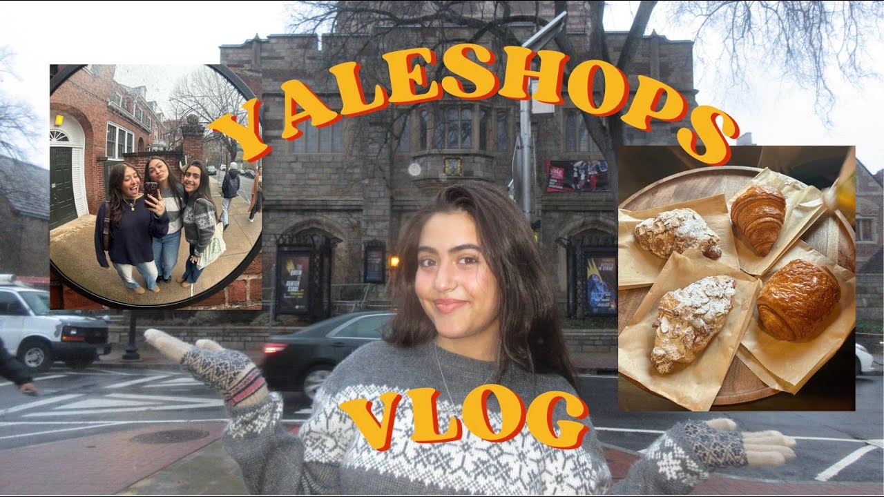Exploring the shops at Yale ~ University of New Haven freshman