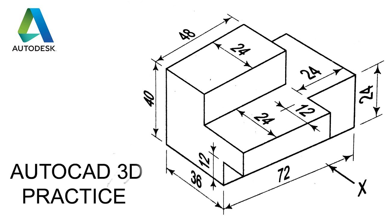 MAKING A 3D MODEL PART 10 (AUTOCAD)