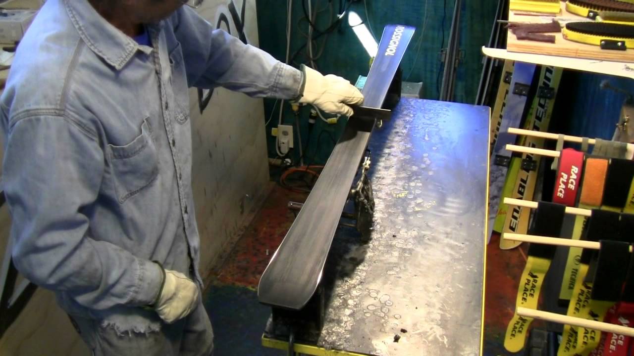 How To Renew A Sintered Base Ski and Fix Base Burn An Alternative To Stone Grinding