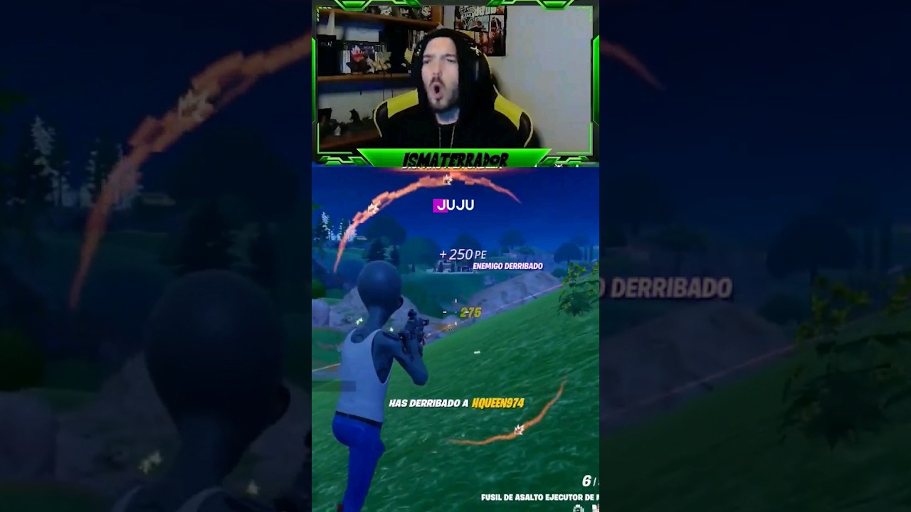 RESUMEN DEL VIDEO: JUJUJUUUUU😂  DIRECTOS TODOS LOS DIAS😎CODIGO ISMATERRADOR❤️ #fortnite  #sniper